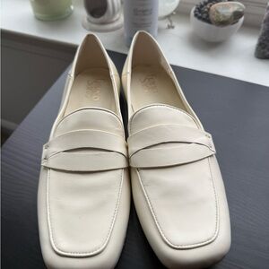 Franco Sarto Off-White Loafers